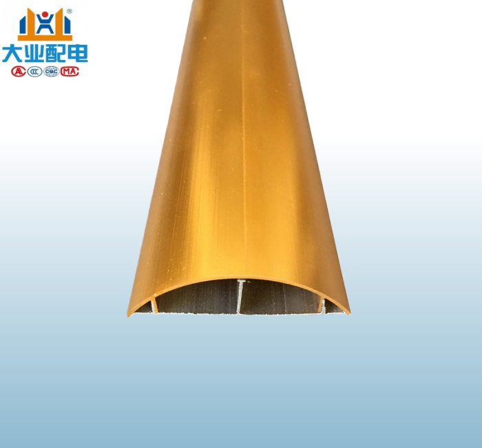 铝合金弧形地面线槽6号普通金